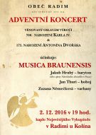Adventní koncert Radim 2016